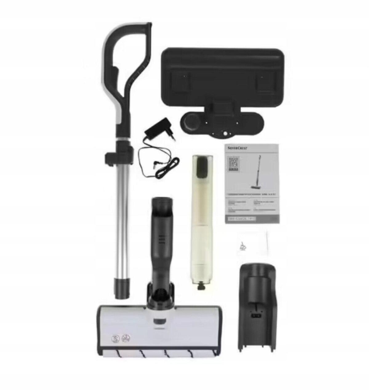 Steam mop SilverCrest 14,8 W battery 0,390 l 60 m² Manufacturer code 4056233294507