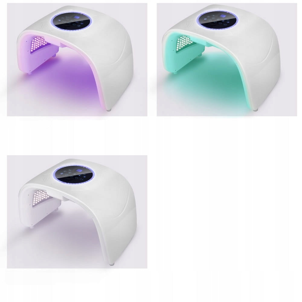SteamGlow 2v1 Stojaca LED Lampa s Naparovačom 7 Farbami Svetla, Rast Vlasov Brand no brand