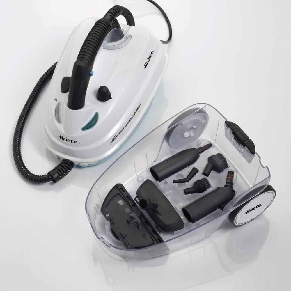Steamer Ariete XVapor Deluxe 4146 steam cleaner 1500W 1.6L white Manufacturer code 4146