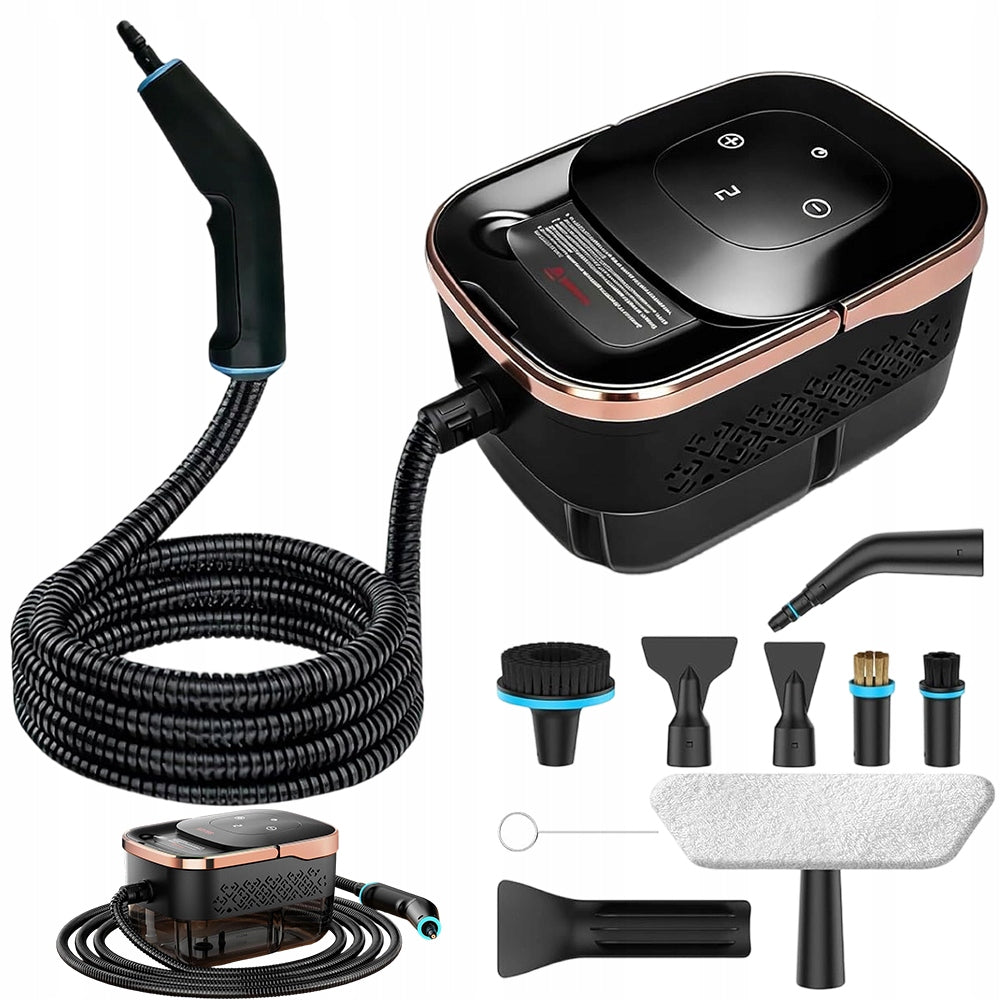 Steamer for Bedbugs and Household Cleaning 2500W 9 Elements