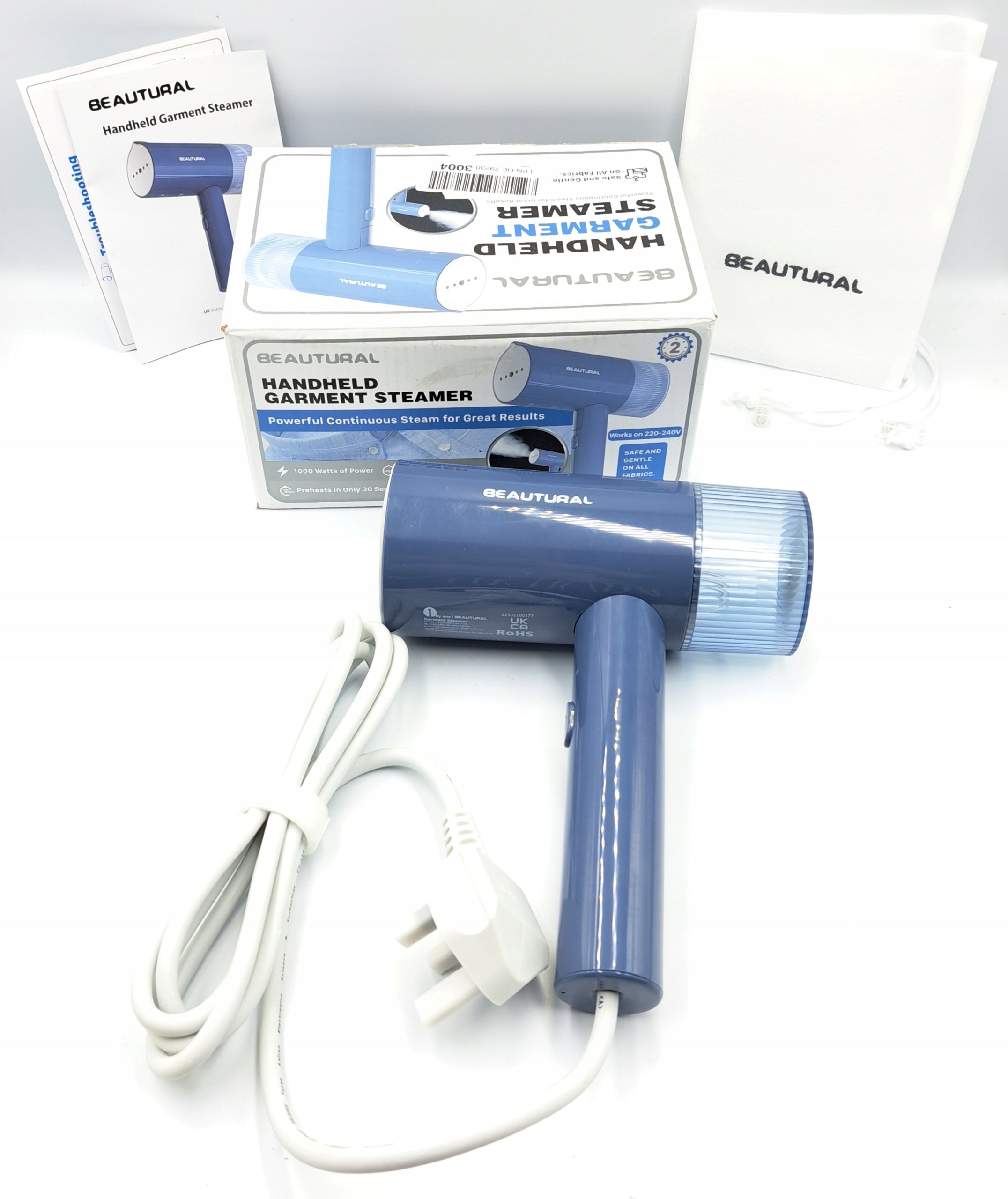 Steamer for clothes Beautural YPZ-146 Steamer for clothes 1000 W Batteries included no
