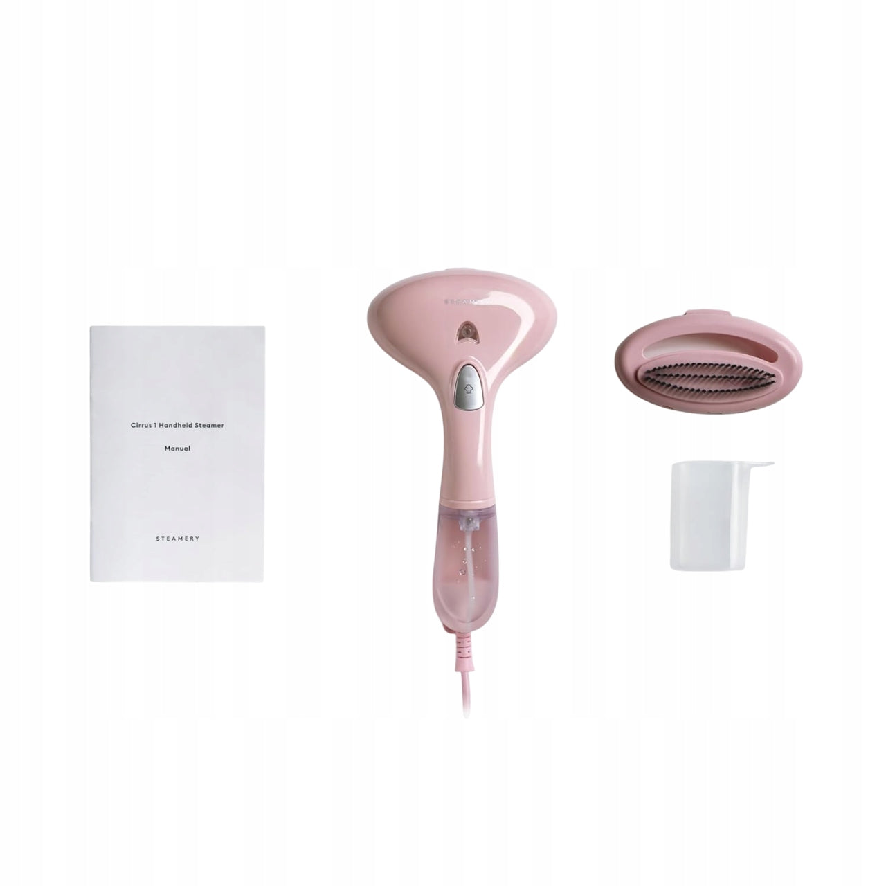 Steamer for clothes STEAMERY 1303 600 W handheld portable pink Power 1500 W