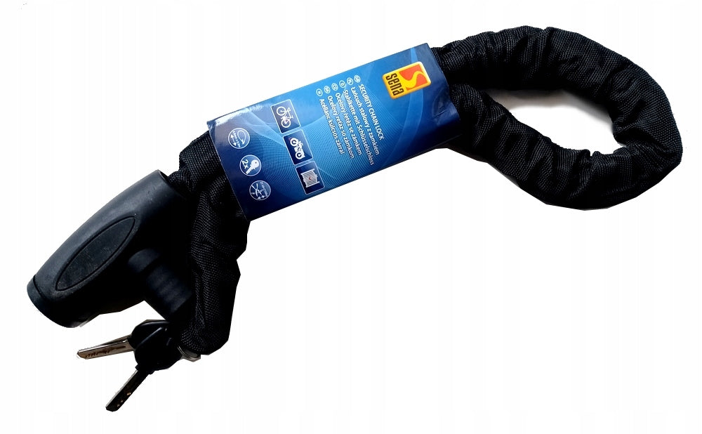 Steel Chain Bicycle Protection for Motorcycle Bike LOCK Brand Sena