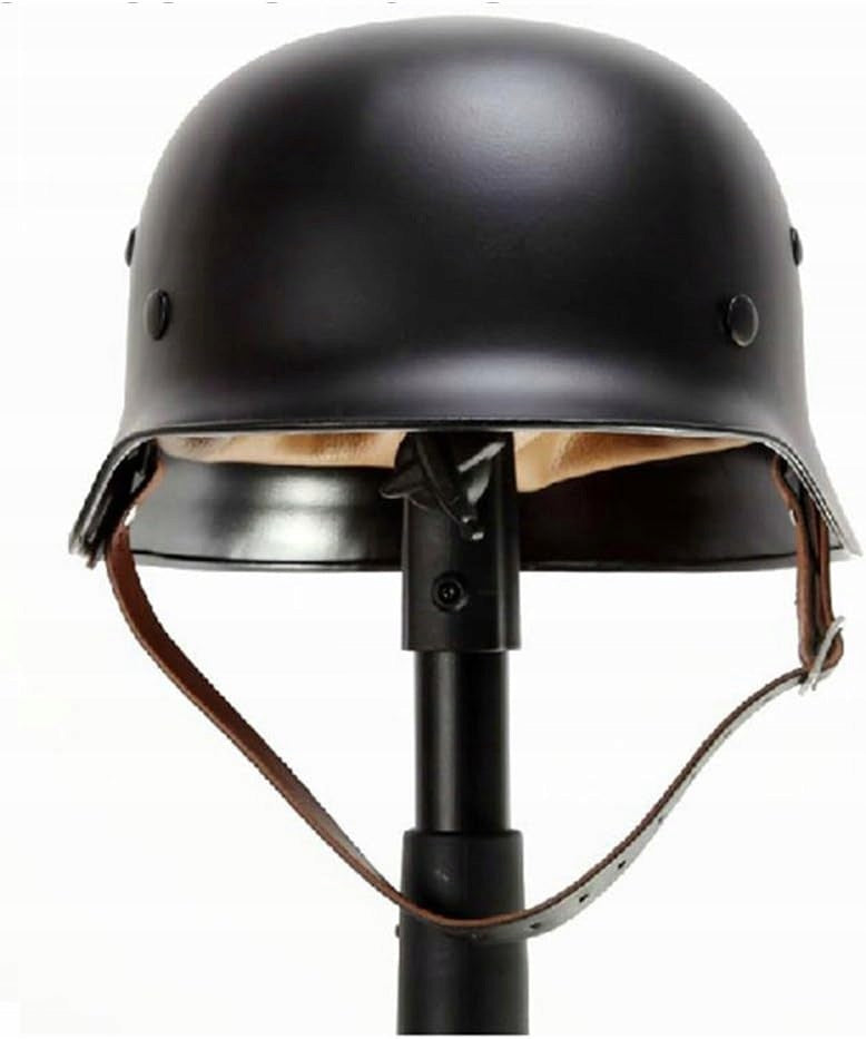Steel Helmet OAREA M35 German Black Replica Motorcycle ASG Manufacturer's catalog number hełm stalowy