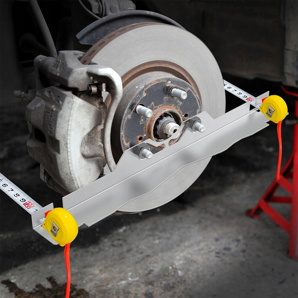 Steel Measuring Plate - For Setting Wheel Geometry, Convenient Suspension Packaging status original