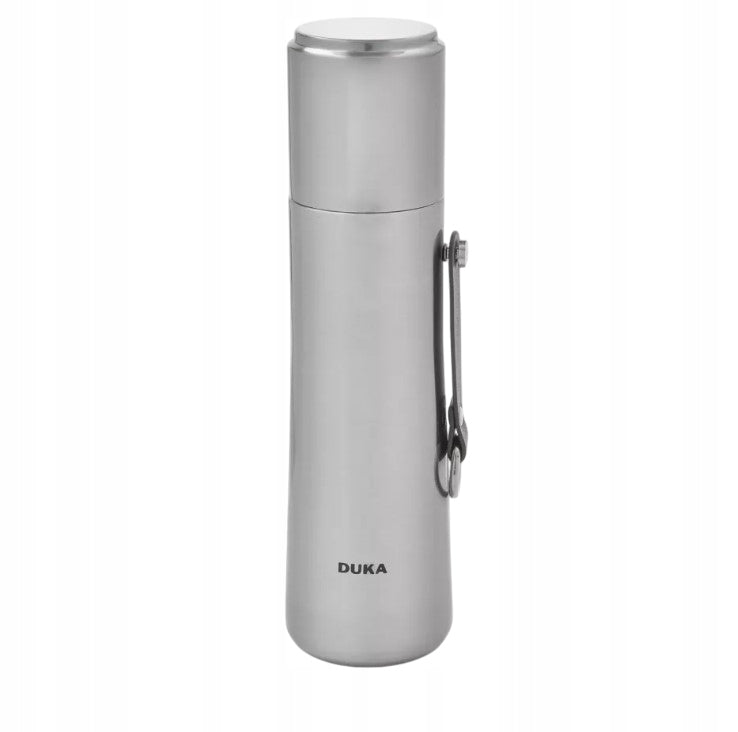 Steel Thermos DUKA Resa 500ml Silver 2222041 + Cup 150ml BPA Free