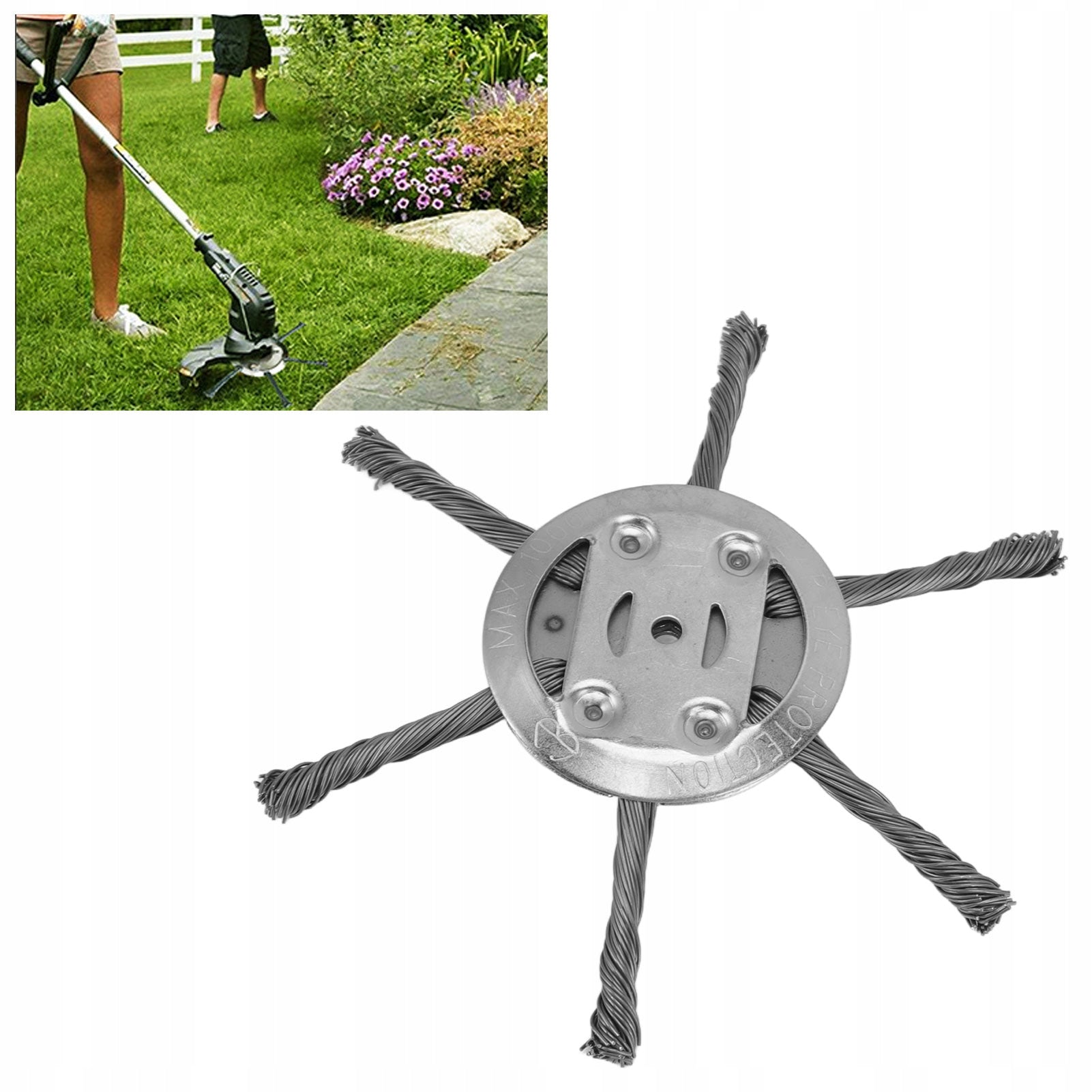 Steel Wire Grass Trimmer Head 6 Capacity 1 l