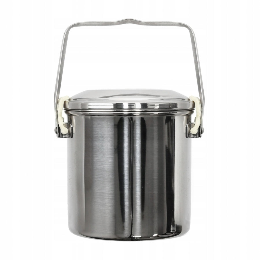 Steel boiler Zebra Thailand Billy 1,4L 12 cm + bowl and lid Packaging status original