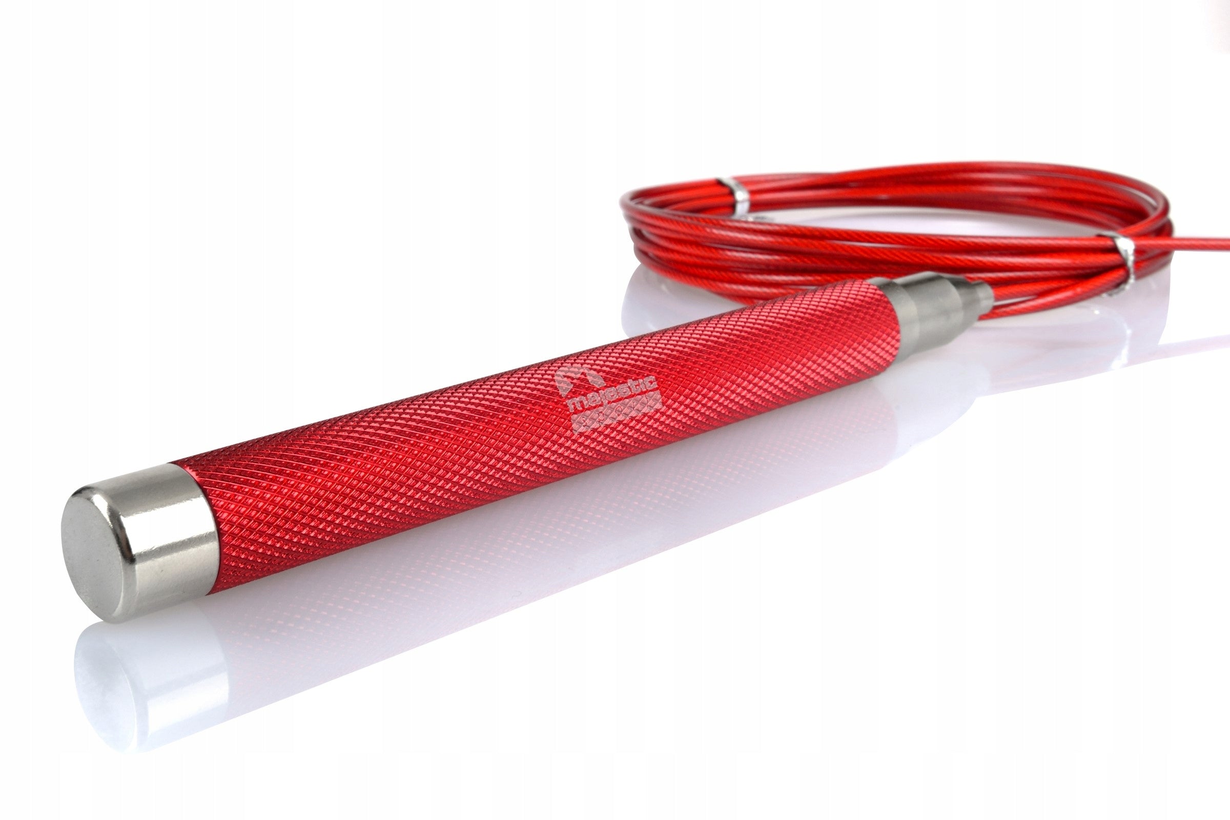 Steel jump rope with adjustable Majestic Sport Packaging status original