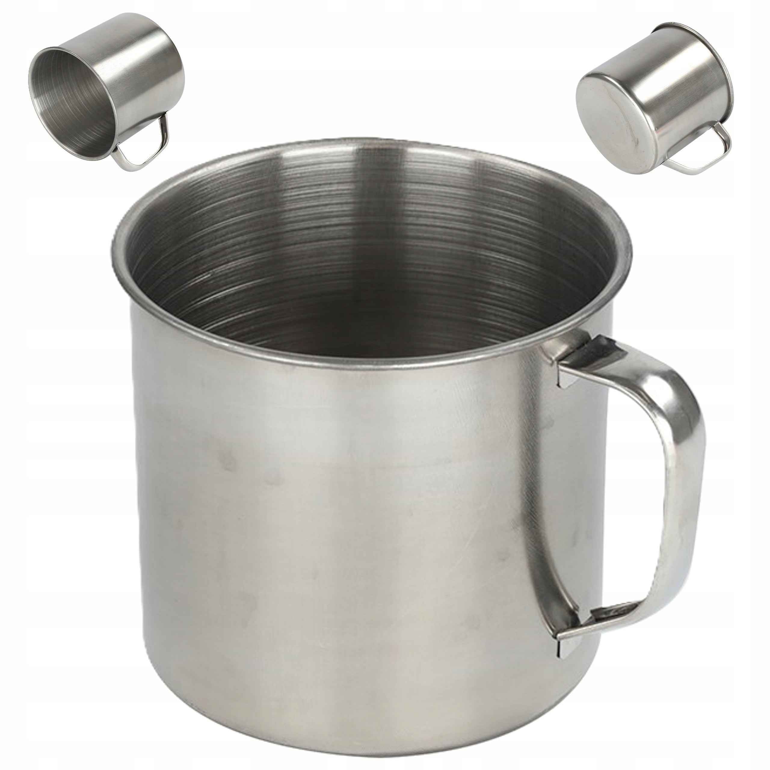 Steel mug 600ml 4 pcs hiking mugs camping biweak fish Manufacturer code 58064-4