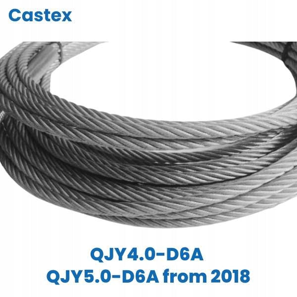 Steel rope lift Castex QJY4.0-D6A until 2018