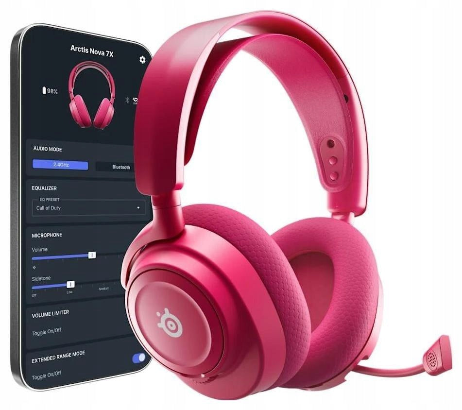 SteelSeries Arctis Nova 7X Gen 2 Magenta Brand SteelSeries