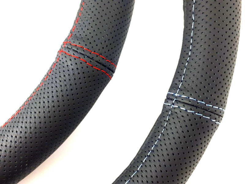 Steering Wheel Cover Leather Overlay NATURAL LEATHER PERFORATED Manufacturer's catalog number POK/SP/G/6/CZ