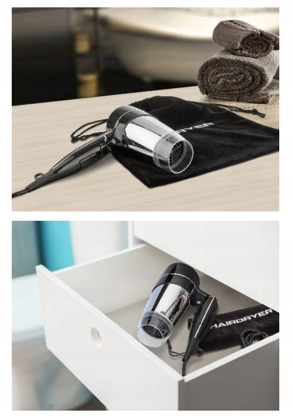 Stella folding hair dryer 1800W, 24.005-B EAN (GTIN) 5908219754835