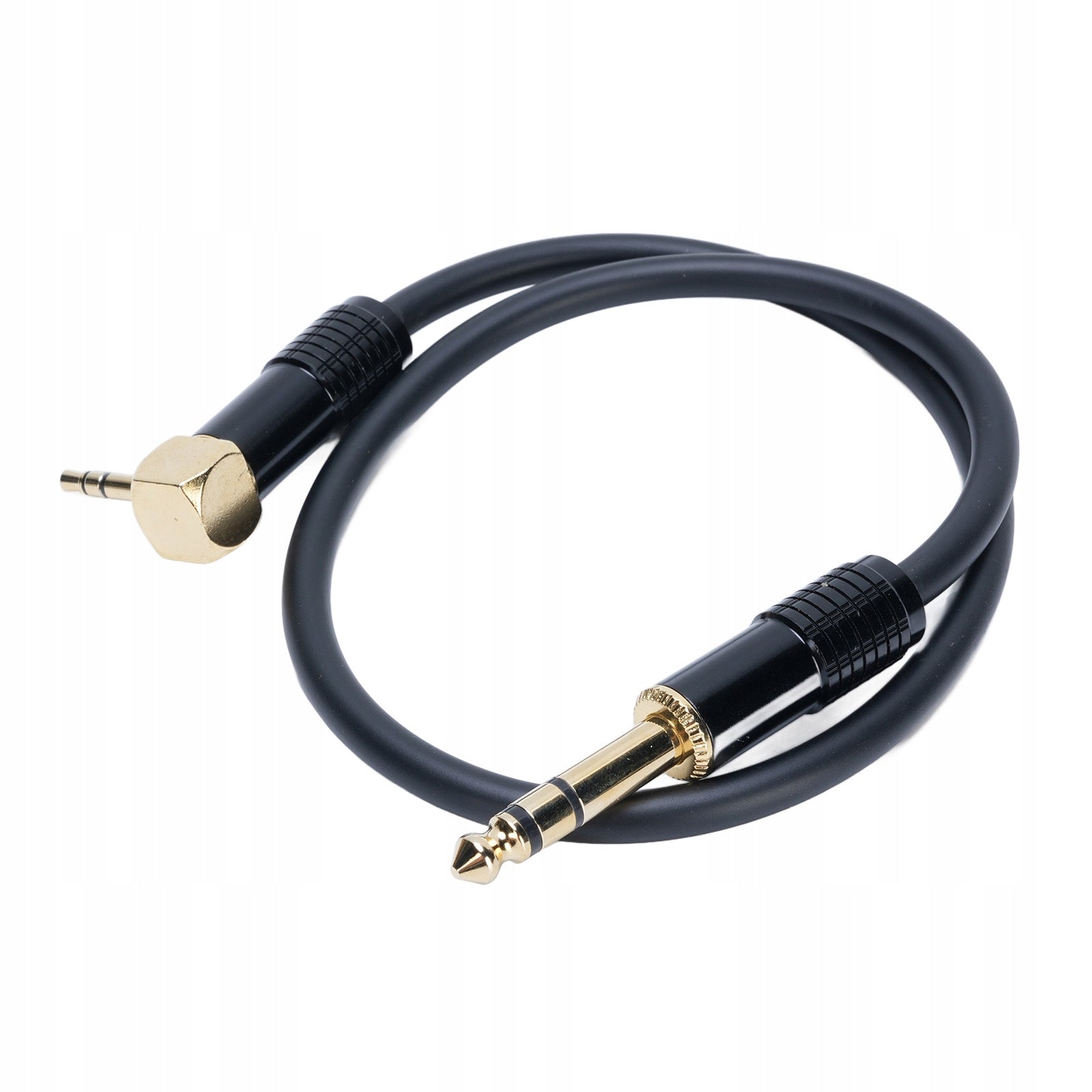Stereo cable from 3,5 mm to 6,35 mm 6,35 mm 1/4in male to 3,5 mm 1/8 2W Brand no brand