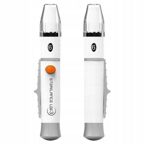 Sterilance Adjustable lancet with ejector