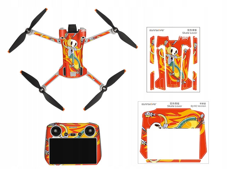 Sticker set SUNNYLIFE Sticker - DJI MINI 3 PRO + DJI RC (MM3-TZ396-4) EAN (GTIN) 5906288536598