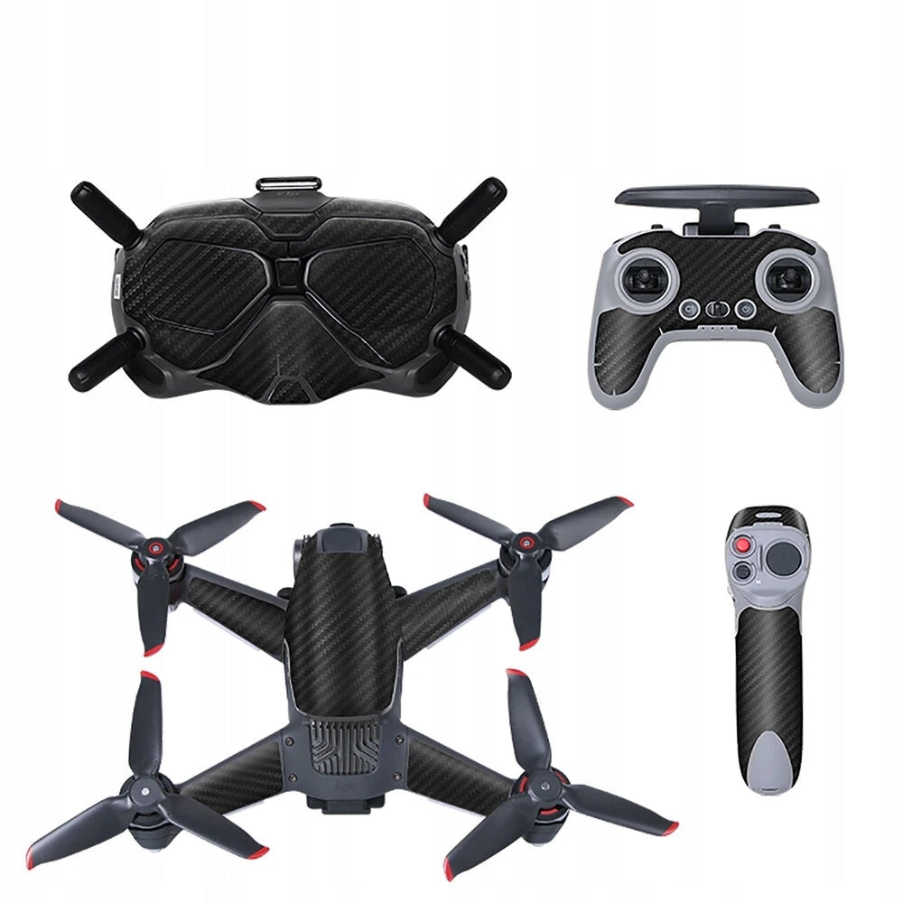 Sticker set SUNNYLIFE Sticker Film DJI FPV - Carbon (FV-TZ455-1)