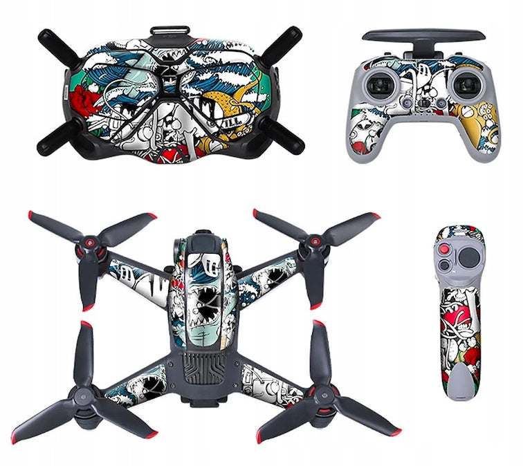 Sticker set SUNNYLIFE Sticker Film DJI FPV - Nautical (FV-TZ454-7) Manufacturer code FV-TZ454-7