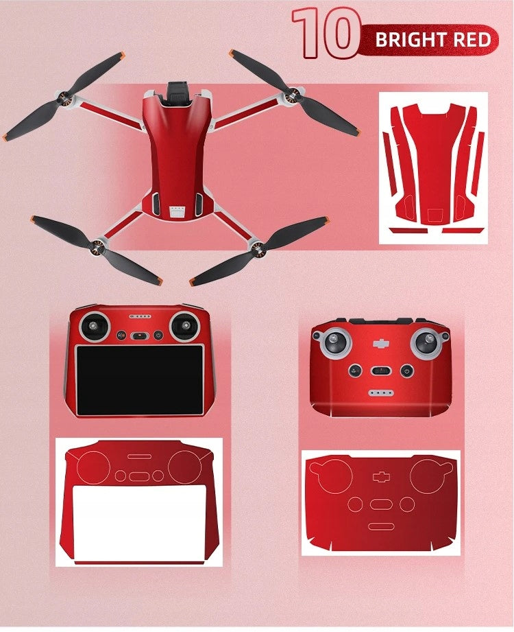 Sticker set Sticker for DJI MINI 3 + RC-N1 drone (MM3-TZ548-10) EAN (GTIN) 5906288530466