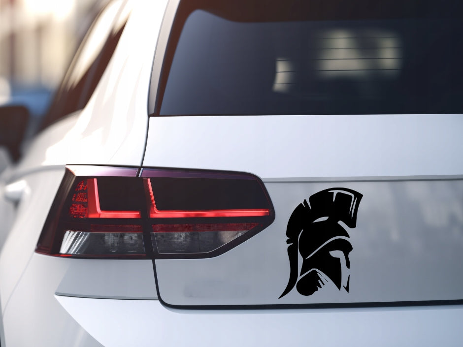 Sticker without background for car WARRIOR HELMET GLADIATOR 18 x 13,7 cm EAN (GTIN) 5904933323852