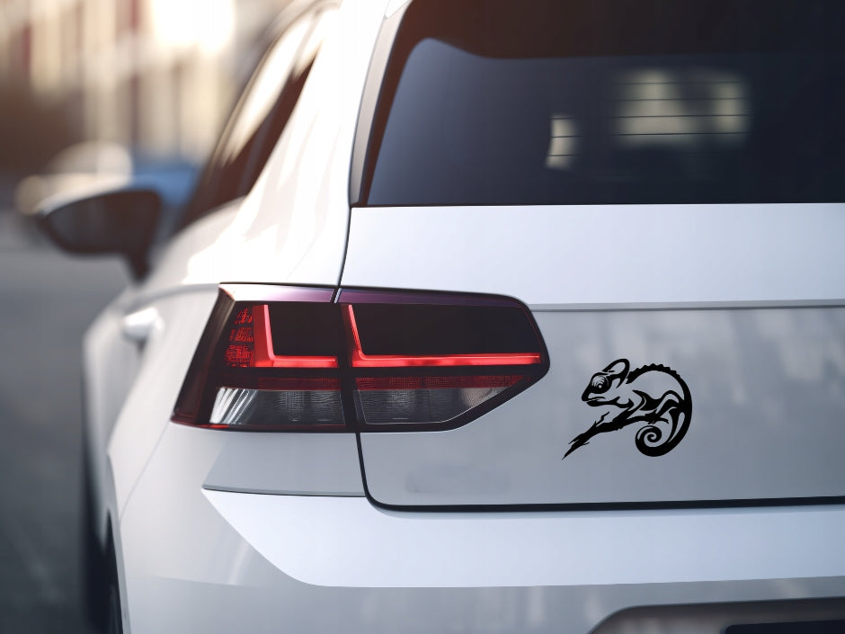 Sticker without background for car motorcycle KAMELEON lizard 15 x 19,2 cm Manufacturer's catalog number 15,00 x 19,20
