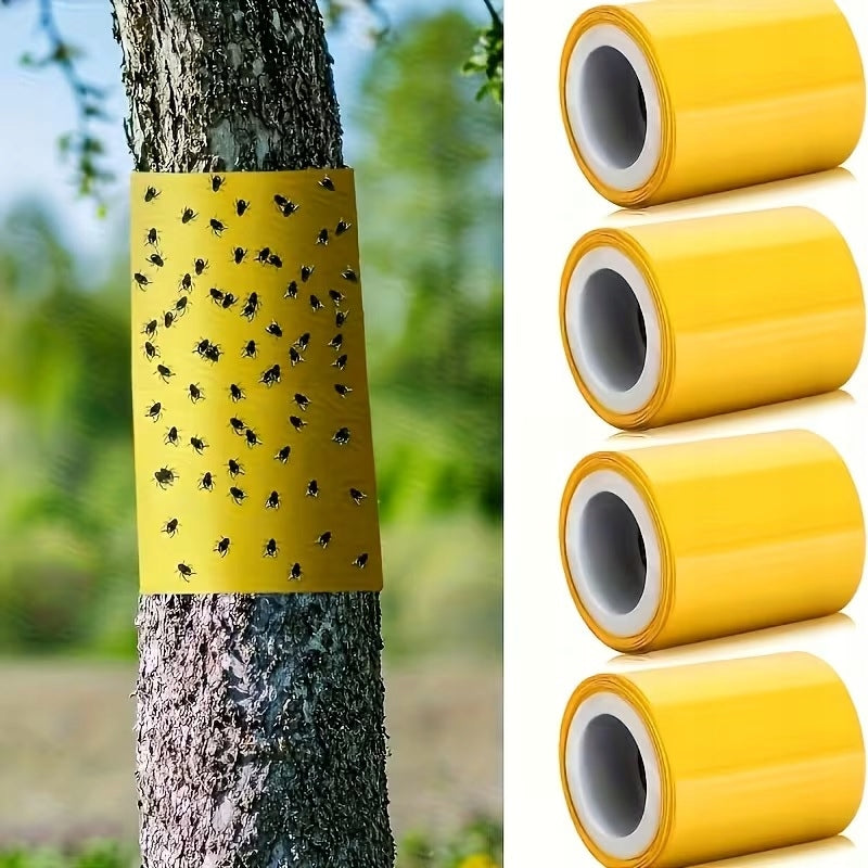 Sticky Double Sided Insect Tape for Trees Shrub Caterpillars 10cm 2m