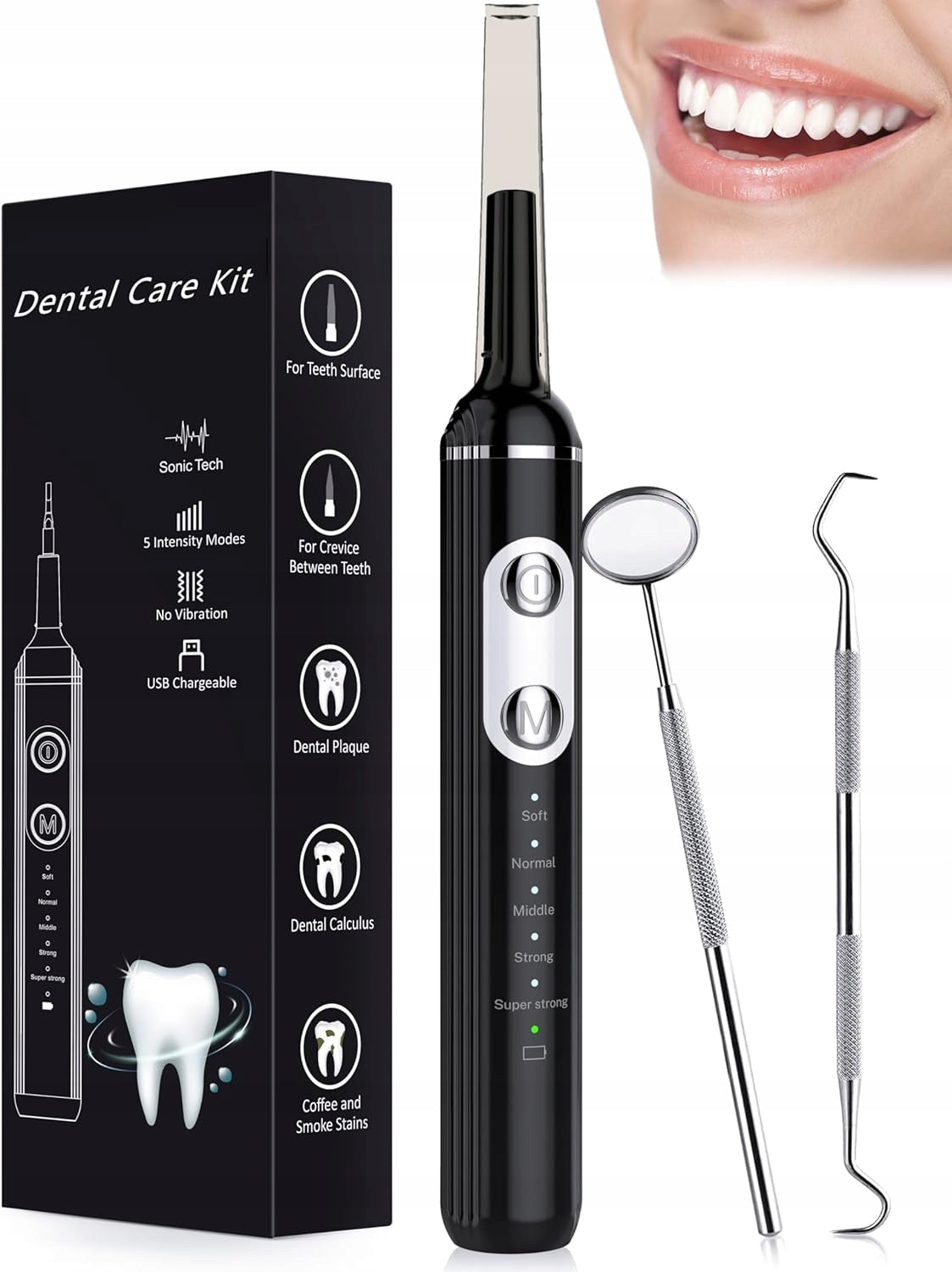 Stim-U-Dent Teeth Cleaning Kit Stone Removal 5 Modes
