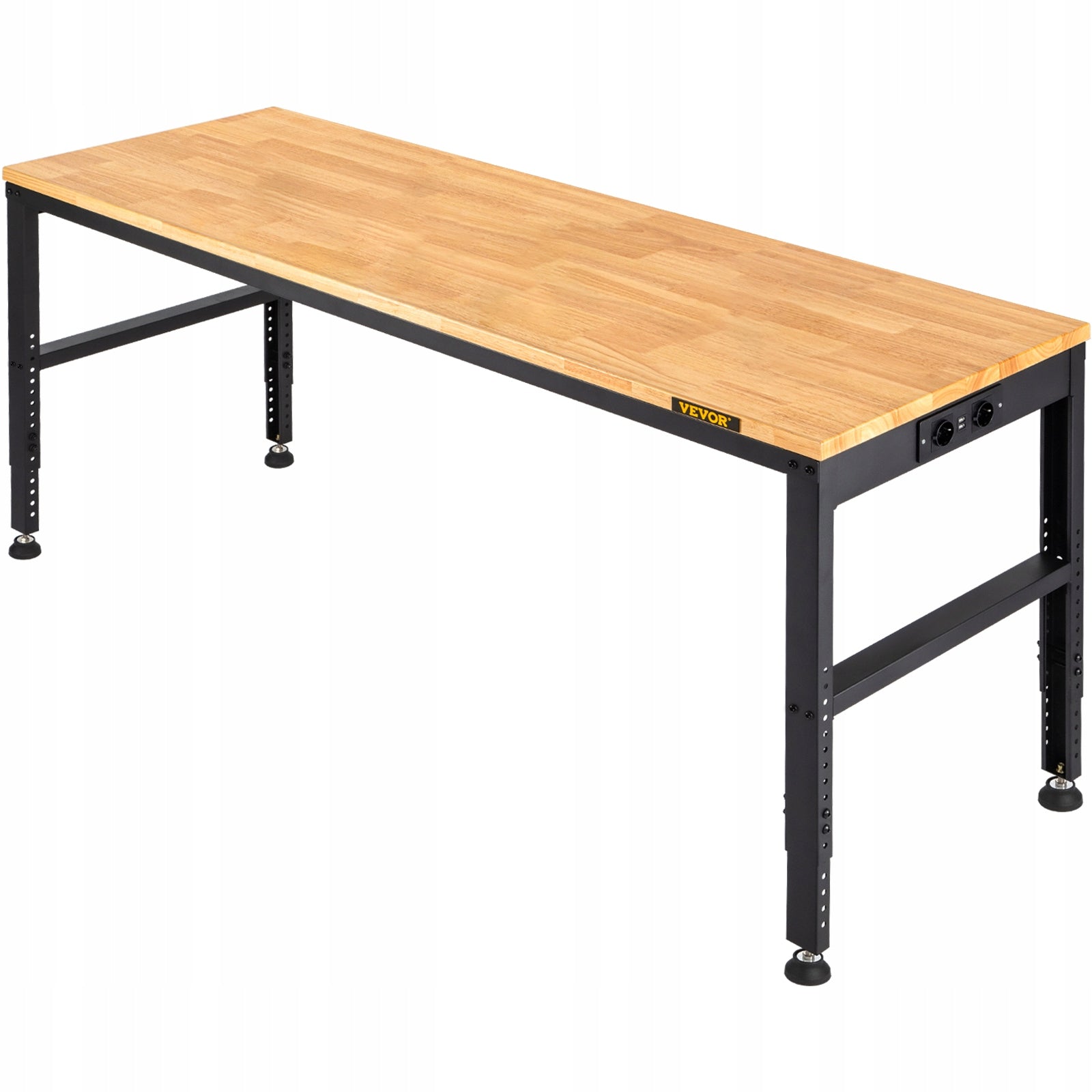 Stół Warsztatowy Nastawny 53x18x38,3" 28,5–38,3" 2000LBS Kolor Brązowy Brand Vevor