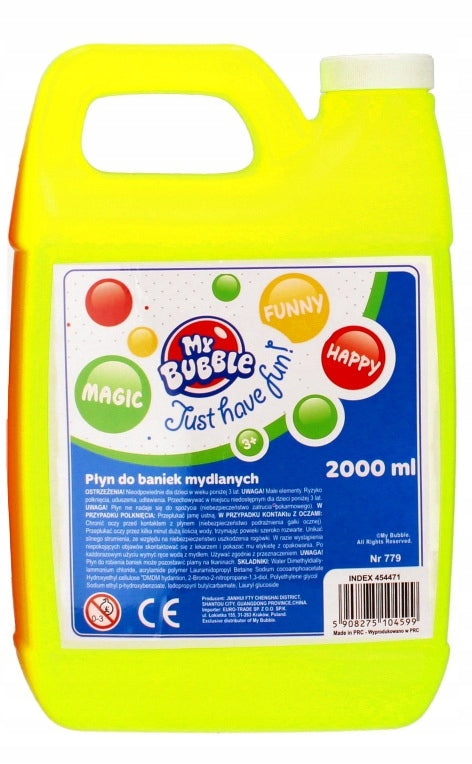 Stock Bubble Liquid My Bubble 2 L 454471 Brand Mega Creative