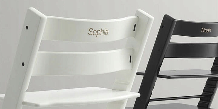 Stokke Tripp Trapp Wooden Feeding Chair Whitewash Manufacturer code 100105