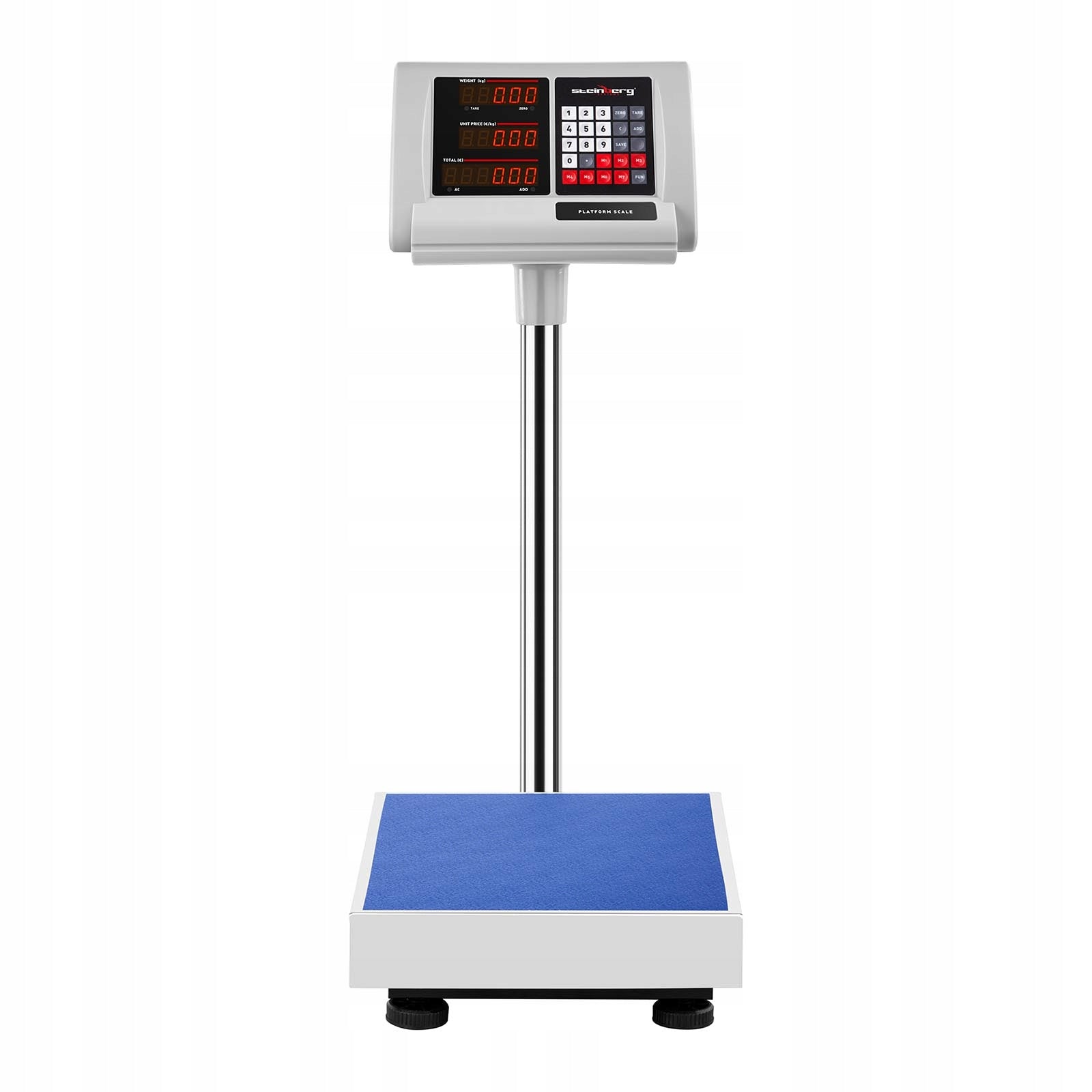Storage platform scale 40x50 cm power supply battery 60 kg 10 g Brand Steinberg Systems