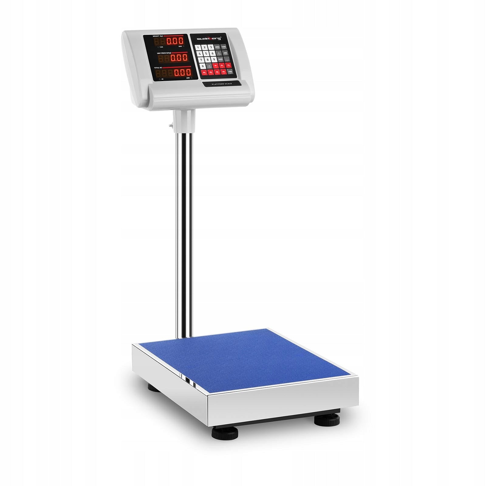Storage platform scale 40x50 cm power supply battery 60 kg 10 g