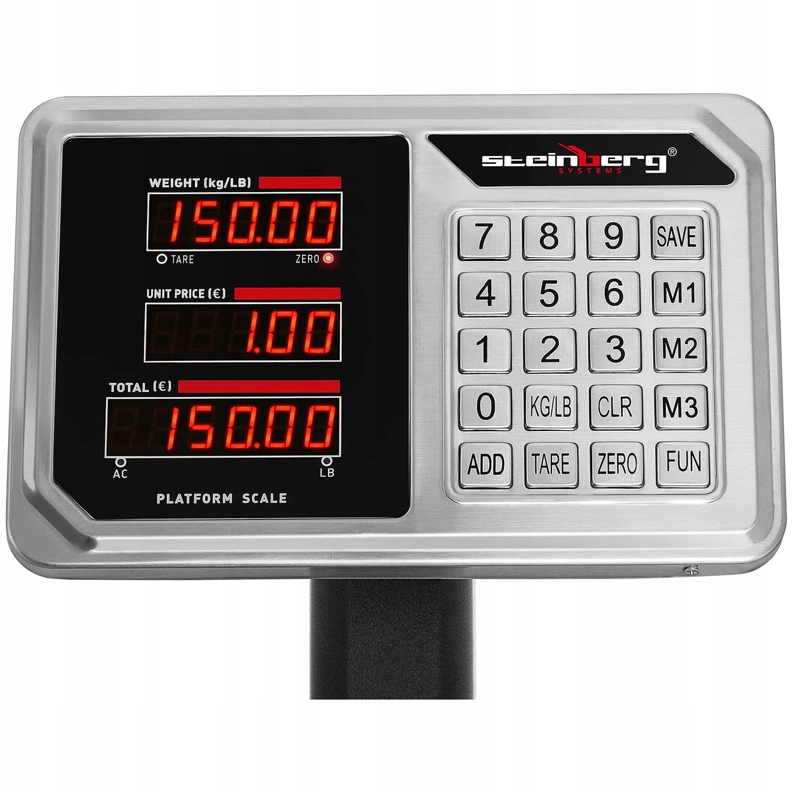 Storage platform scale counting LED 45 x 60 cm 150 kg / 20 g Manufacturer code 4902961382910