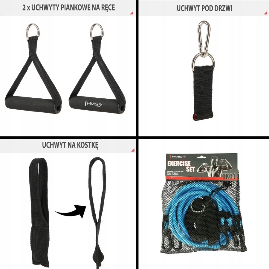 Strength training set HMS TX01 Length 120 cm