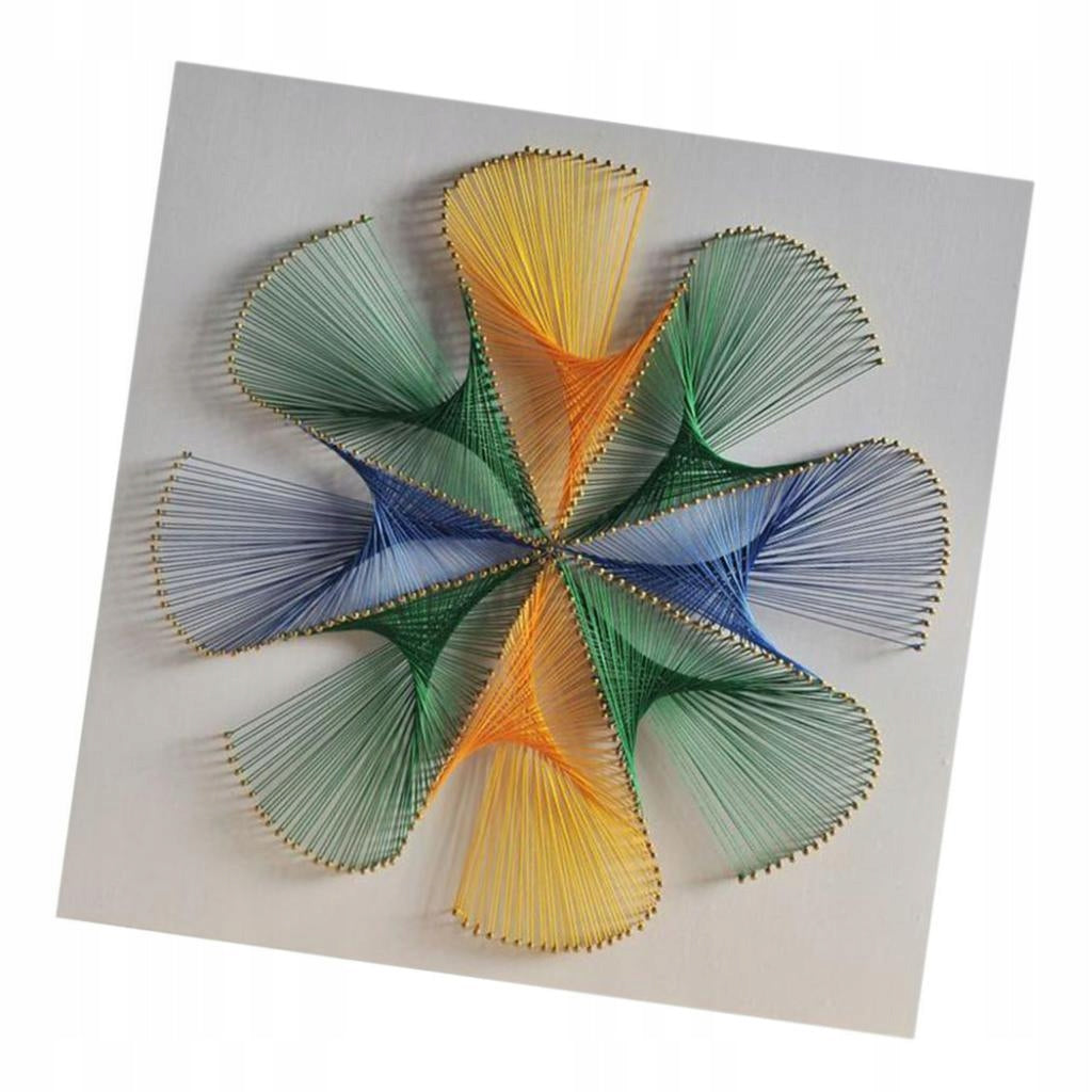 String Art Kit Flower String Art, Adult Crafts Manufacturer code gazechimp-74013096