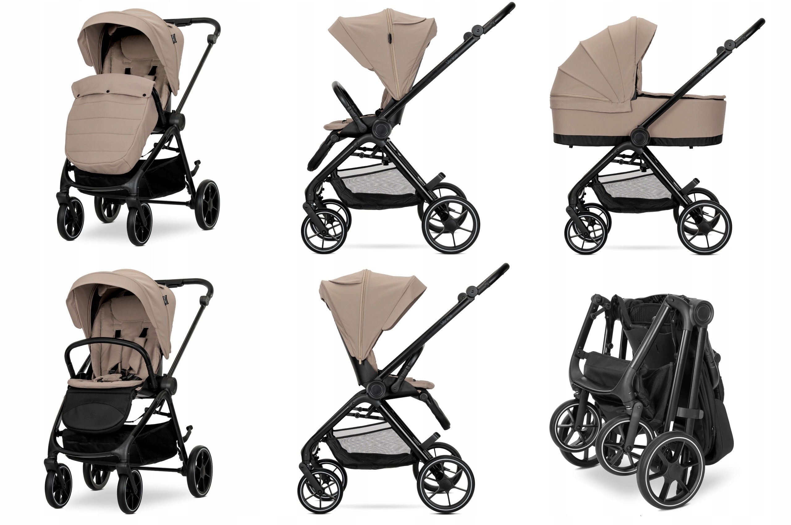 Stroller 2in1 stroller with gondola large wheels accessories included Lorelli EAN (GTIN) 3800166117706