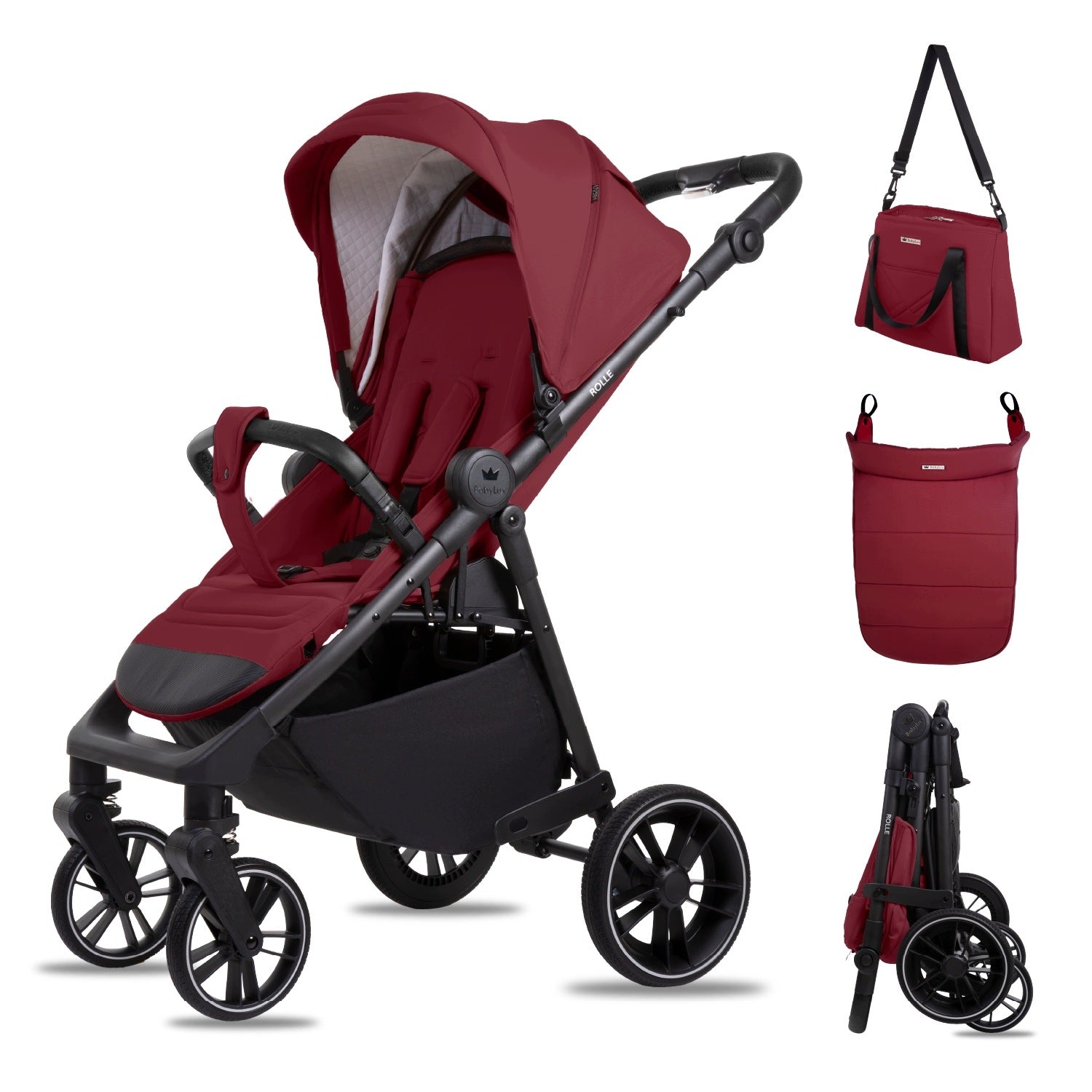 Stroller BabyLux ROLLE Lightweight Urban Stroller Folding Accessories