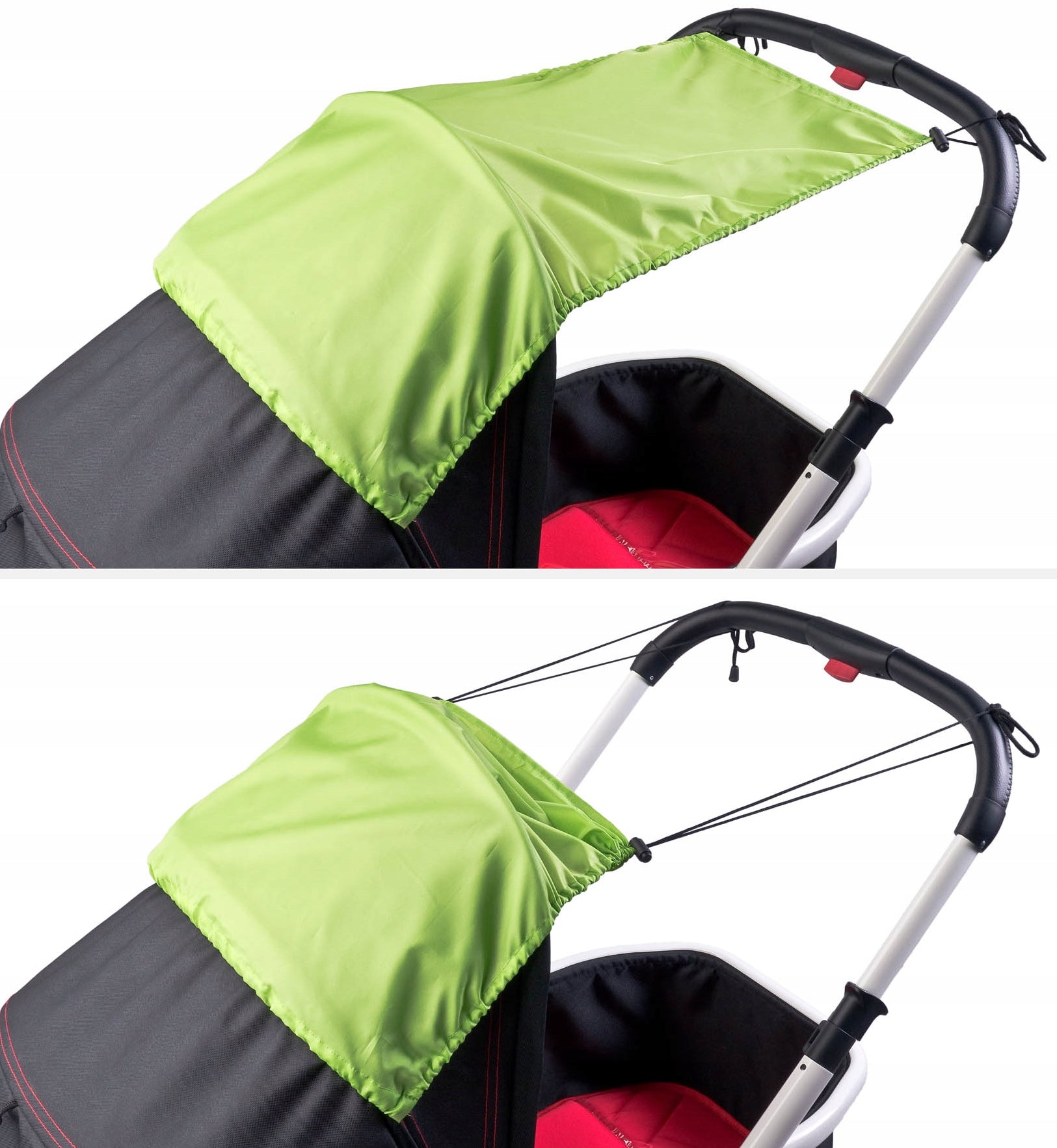 Stroller Canopy Umbrella Sun Protection Grey Caretero Brand Caretero