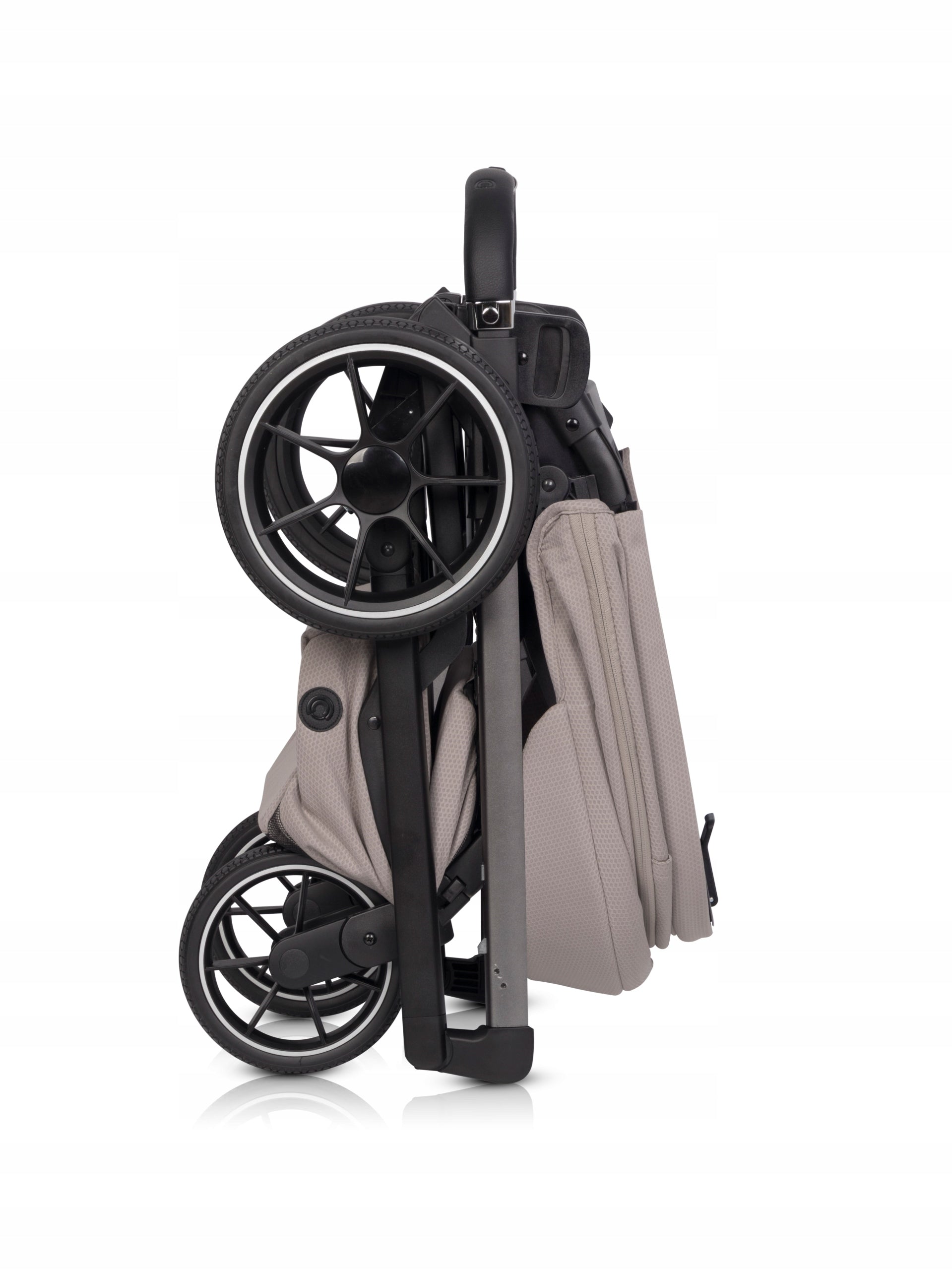 Stroller Cavoe Moi+ taupe 22 kg with foil, mosquito net and warmer Manufacturer code Cavoe/Moi+