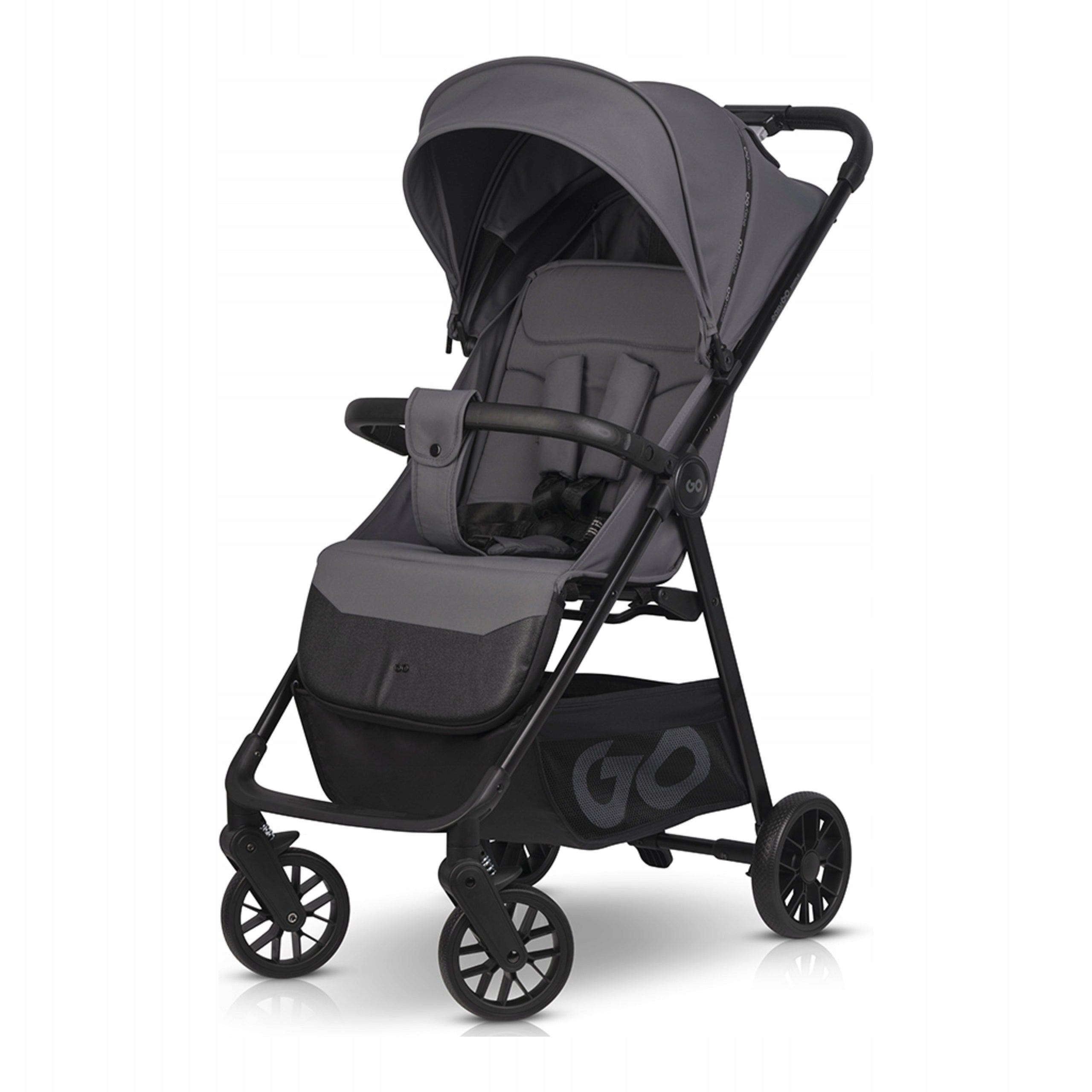 Stroller EasyGo SIMPLE lightweight cushioned folding 22 kg