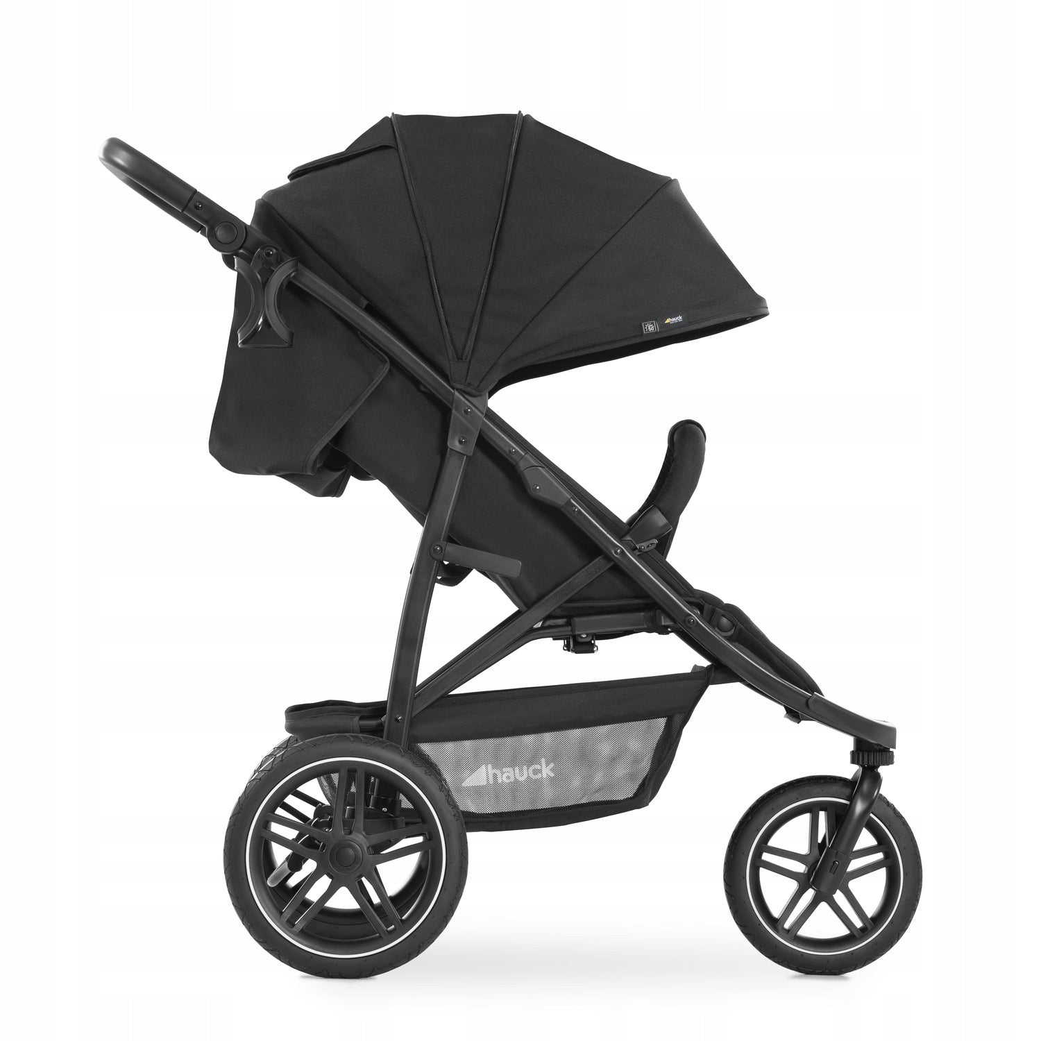 Stroller Hauck Rapid 3R black rubber wheels up to 22kg