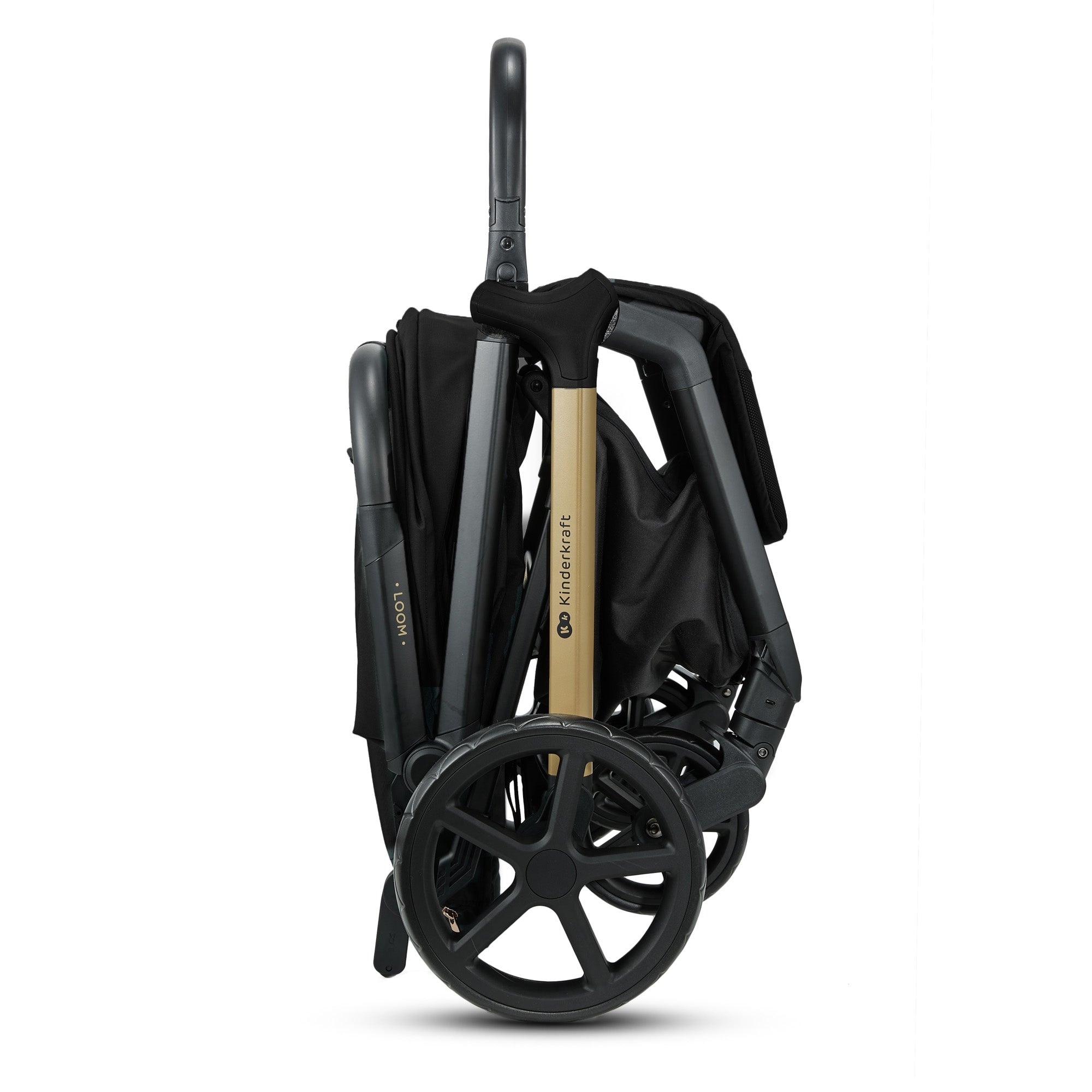 Stroller Kinderkraft LOOM black aluminum automatic folding Manufacturer code 5902533926367
