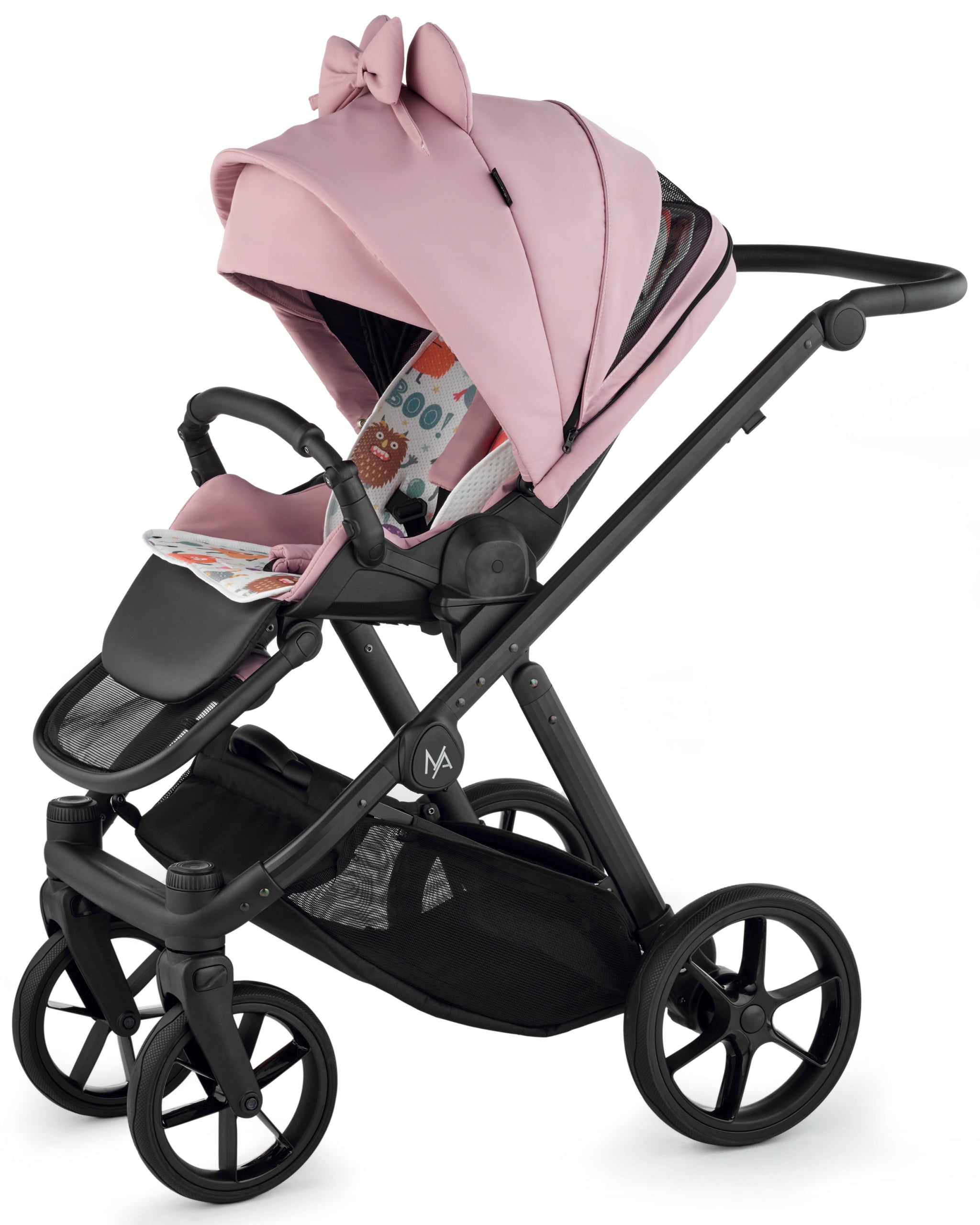 Stroller Natoni Joy New pink aluminum up to 22 kg Manufacturer code 5904921711128