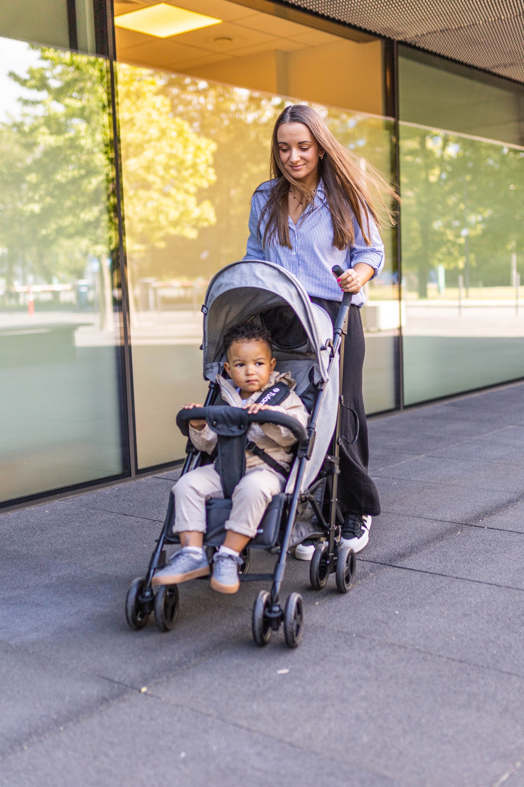 Stroller TULANO children's folding green STROLLER Brand TULANO