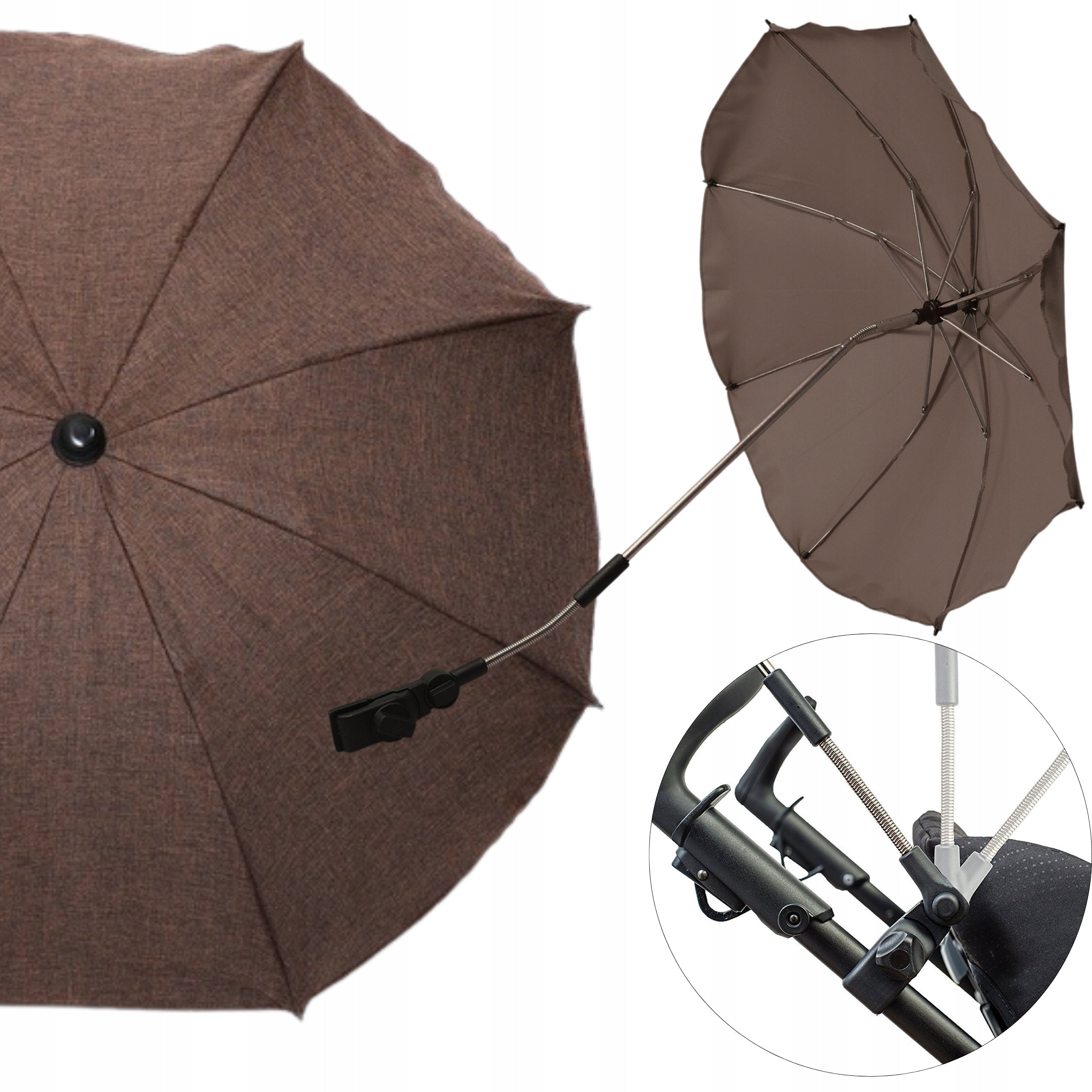 Stroller Umbrella Universal Stroller Umbrella Sun Protection UV 50