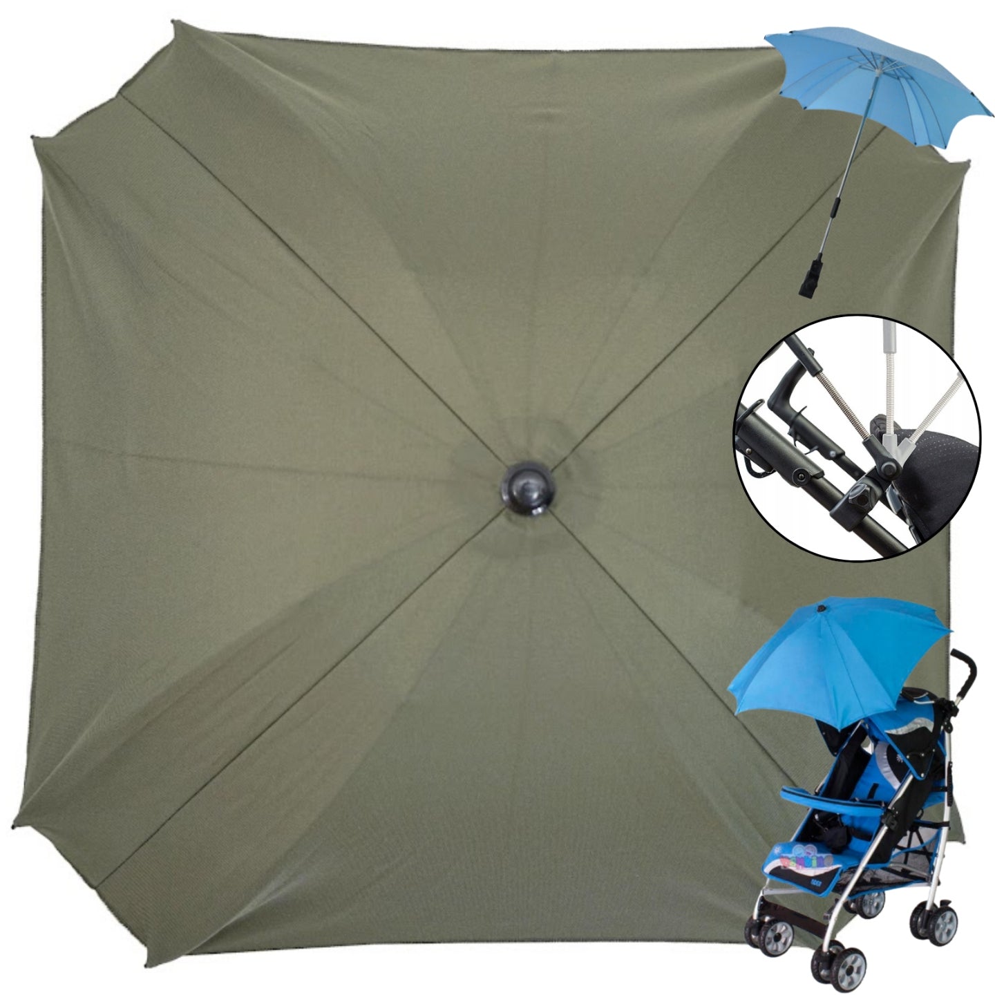 Stroller Umbrella Universal Stroller Umbrella UV Filter 50