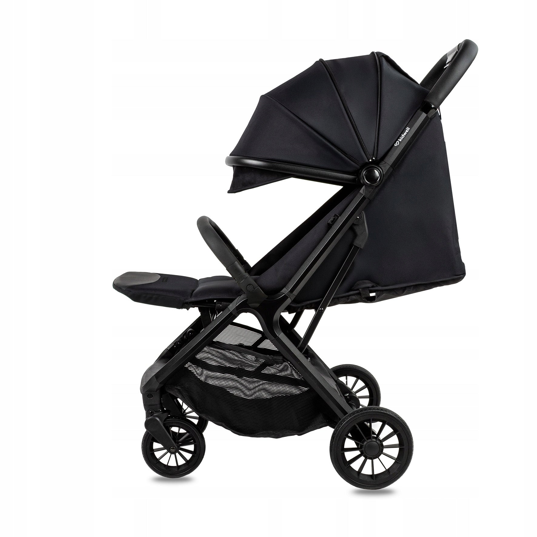 Stroller compact KIDWELL AURO black AUTOFOLD light maneuverable small Manufacturer code WOSPCOU03A0