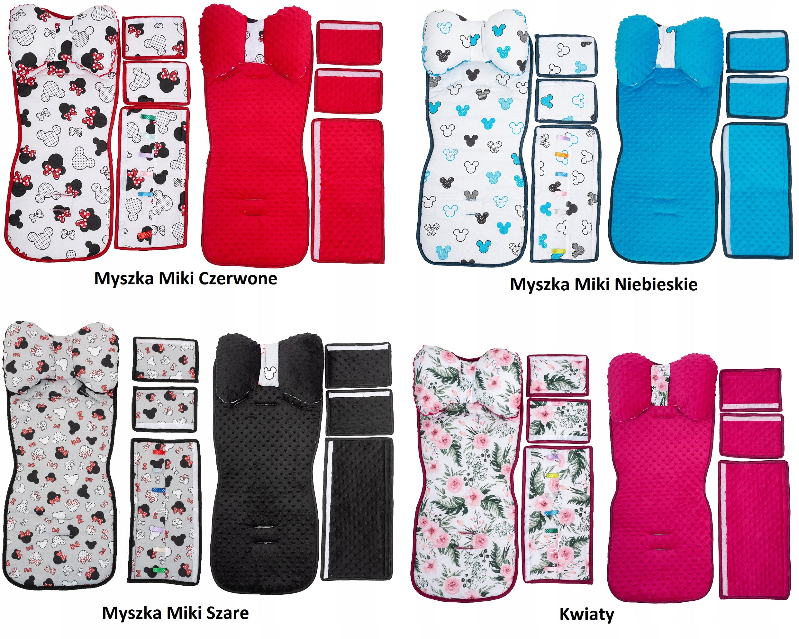 Stroller insert mattress butterfly set 3in1 stars Jackmar Brand Jackmar
