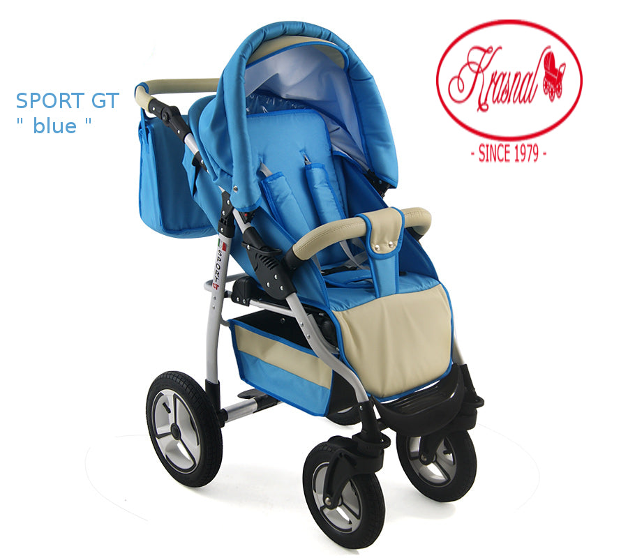 Stroller light Krasnal SPORT large wheels Brand Krasnal